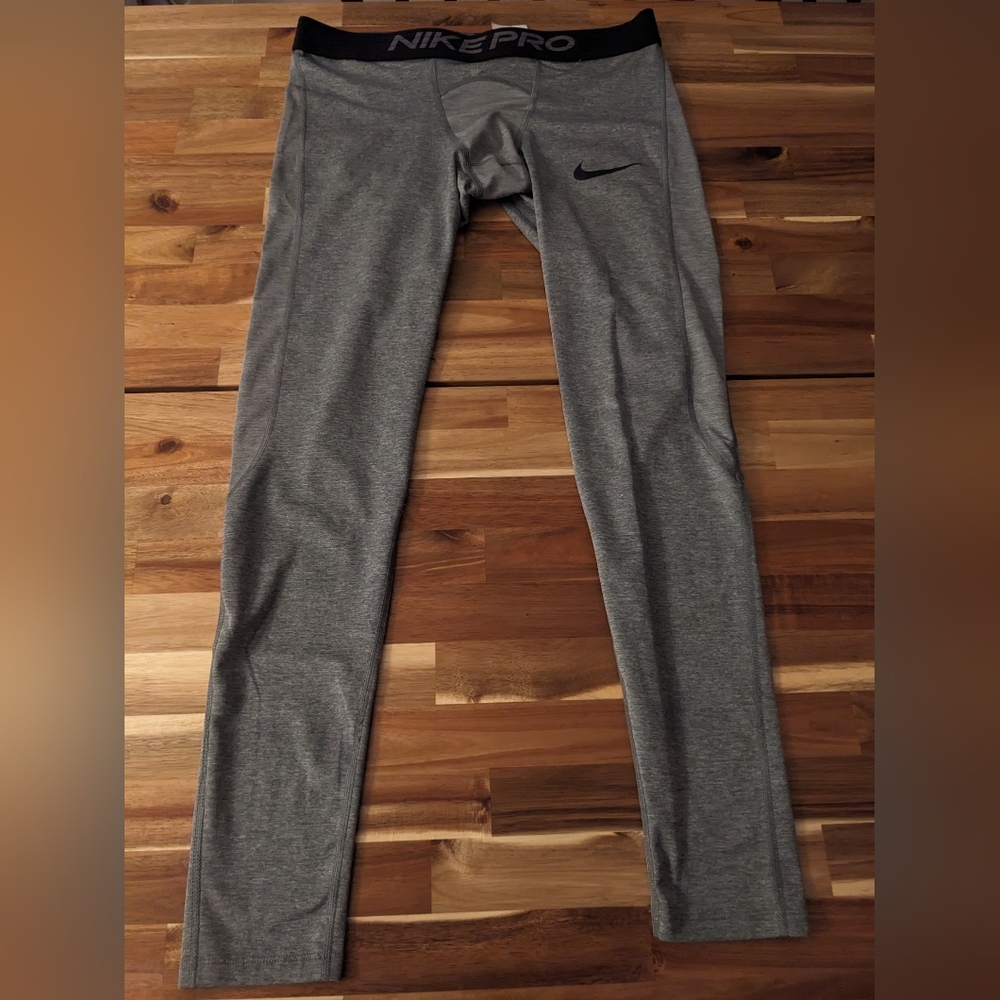 Nike grey dri-fit fitness leggings